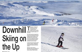 ‘Downhill skiing on the up’