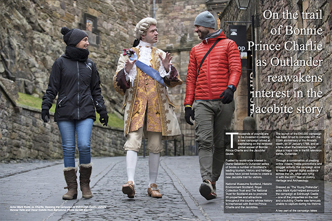 ‘Outlander awakens interest in Bonnie Prince Charlie’