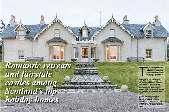 ‘Romantic retreats and fairy tale castles’
