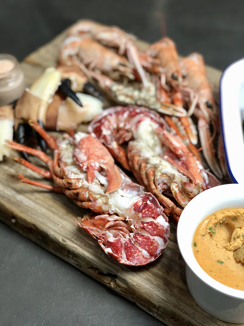 Delicious fresh lobster and crab rolls, salads and platters will be on offer from The Lobster Shop by shellfish merchants, Murray, McBay and Company, Johnshaven