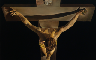 Salvador Dalí (1904–1989), Christ of St John of the Cross, 1951, oil on canvas © CSG CIC Glasgow Museums Collection