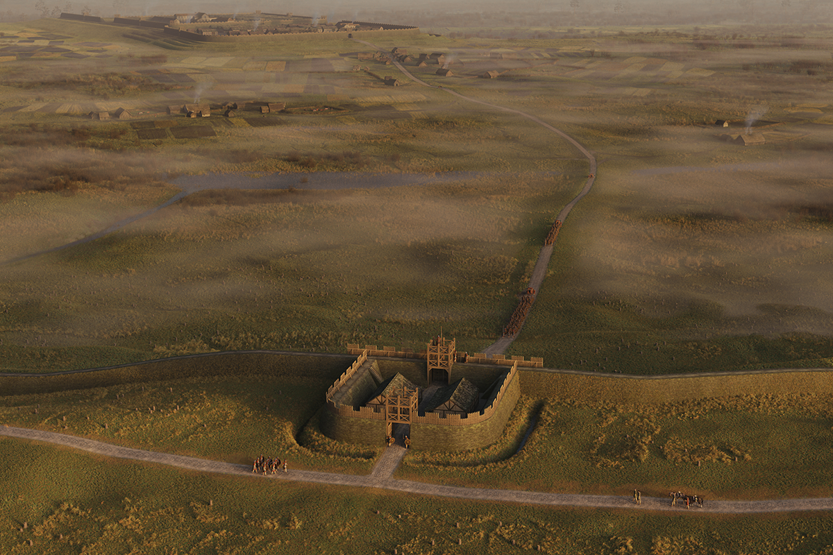 ‘Lost Roman fort discovered near Glasgow’